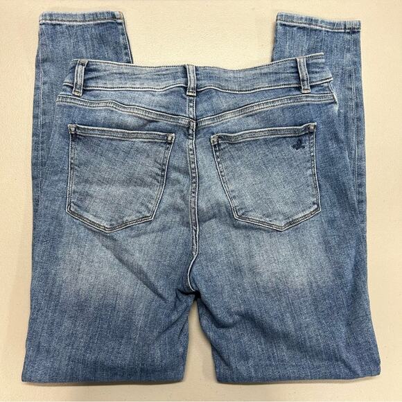 DL1961 Farrow High Rise Skinny Jeans Palmas Denim Cotton Polyester Lycra Size 29 - Picture 5 of 8